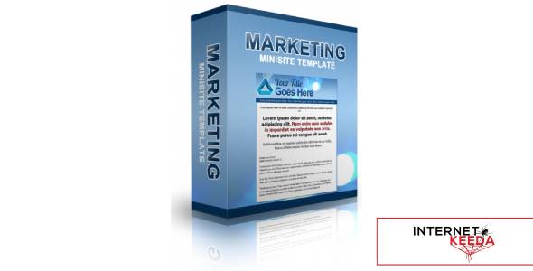 Marketing Minisite Template-74565