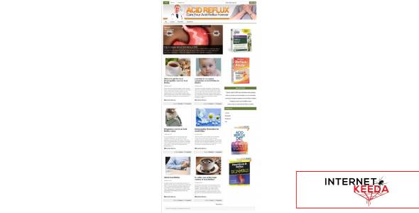 Acid Reflux PLR Niche Blog-74632