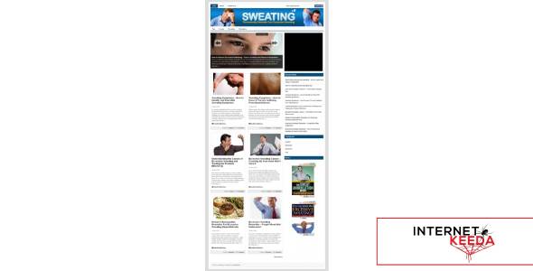 Sweating PLR Niche Blog-74633