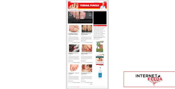 Toenail Fungus PLR Niche Blog-74636