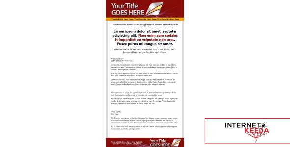 Marketing Minisite Template-74645