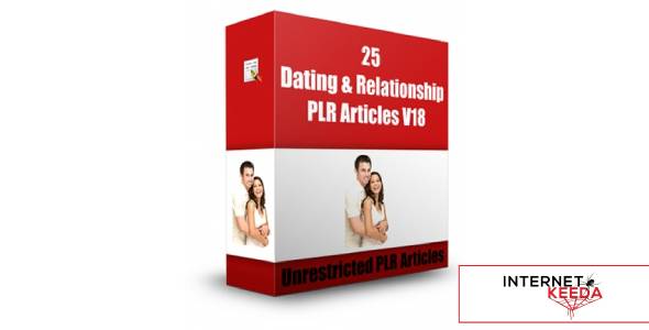 25 Dating & Relationship PLR Articles V18-78402