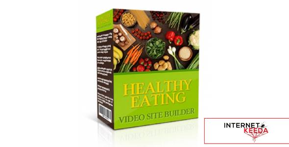 Healthy Eating Video Site Builder-71578