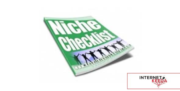 Niche Checklist-73226