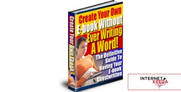 Create Your Own E-Book Without Ever Writing A Word-73229