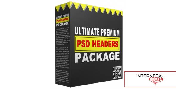 Ultimate Premium PSD Headers Pack-78104