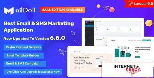 Maildoll - Email Marketing & SMS Marketing SaaS Application v6.6.0 70530