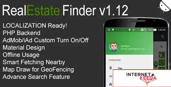 RealEstate Finder Full Android Application v1.7 69858