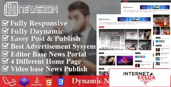 News Paper - Dynamic News, Magazine and Blog Portal Script 69881