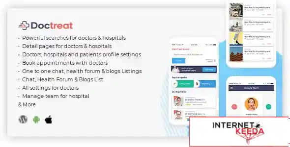 Doctreat - React Native Mobile APP for Android and IOS v2.2 70417