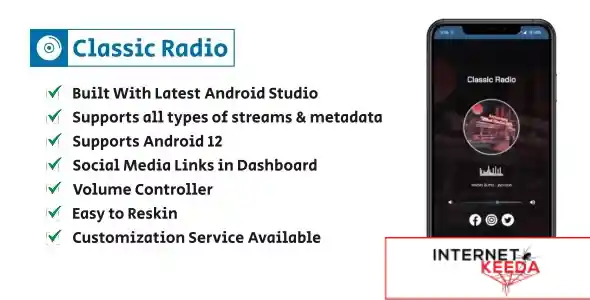 Classic Radio | Simple and Easy Radio Player for Android v1.0 70002