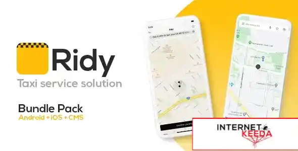 Ridy - Taxi Application Android & iOS + Dashboard v4.1.0 70134