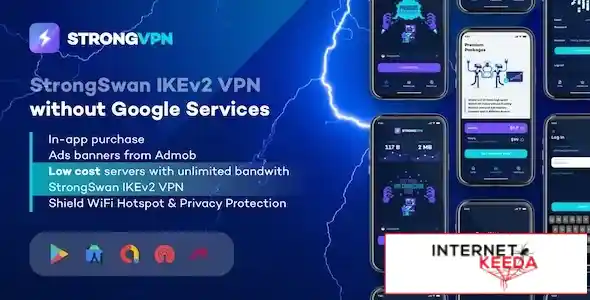 StrongVPN - StrongSwan IKEv2 VPN stable & free VPN proxy for Android v1.7 70205