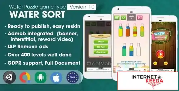 Water Sort Puzzle - Unity Complete Project v1.1.2 70451