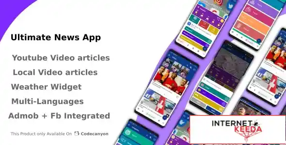 Ultimate News App (Video,Youtube,Weather,Survey) 69985