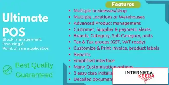 Ultimate POS - Advanced Stock Management, Point of Sale & Invoicing application v2.2.1 69775