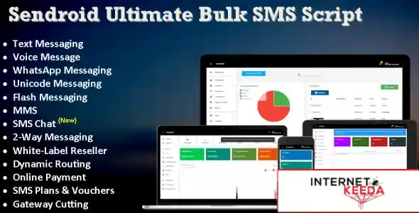 Sendroid Ultimate - SMS, WhatsApp & Voice Messaging Script v1.8.1 69767