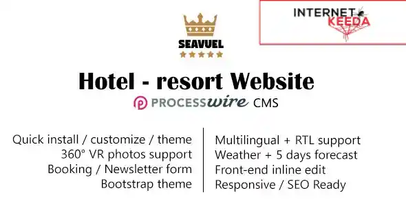 SeaVuel - Multilingual - Hotel website with CMS - Bootstrap theme 69702