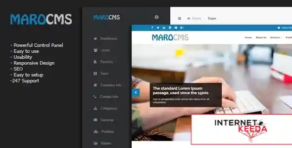 MaroCMS - Business CMS v2.0 69659