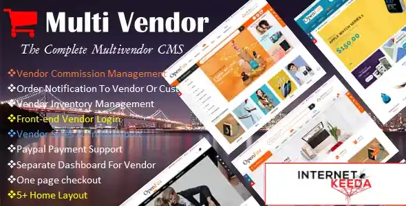 Ecommerce Multi-Vendor Website Builder - The Complete Multi-vendor CMS 69677