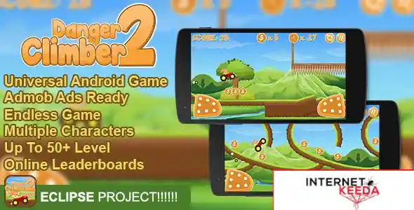 Danger Climber 2 + Admob + Online Leaderboard + Multiple Characters 69663