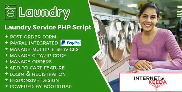 Laundry Service PHP script v3.0 69753