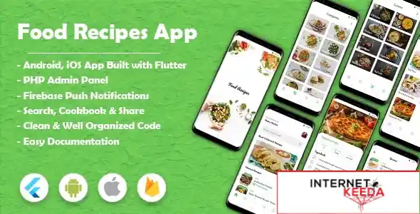 Food Recipes Flutter App (Android & iOS) v1.6 70022