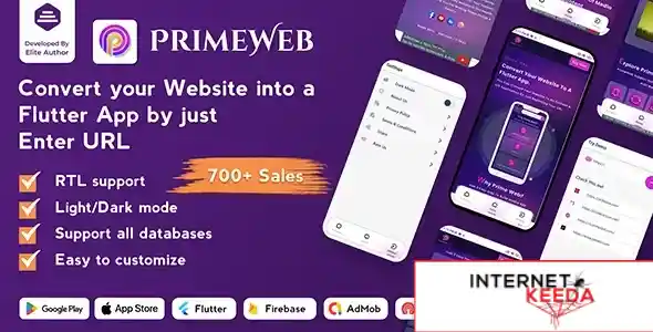 Prime Web - Convert Website to a Flutter App | Web View App | Web to App v1.0.2 70334