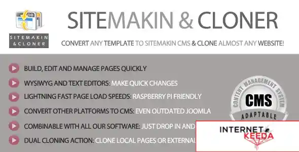 Sitemakin and Cloner - Fast CMS and Cloner v6 69470