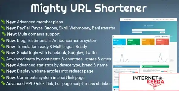 Mighty URL Shortener - Short URL Script v2.0.0 69531