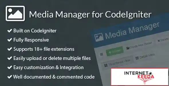 Media Manager for CodeIgniter 69412