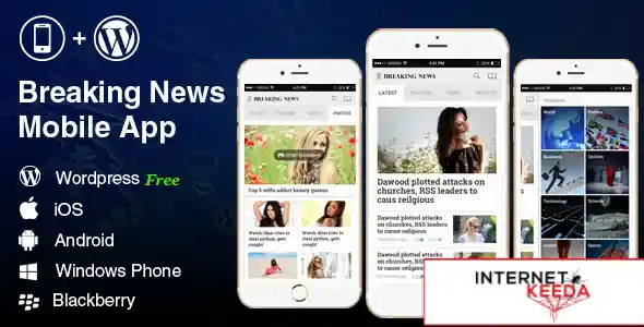 Breaking News - Full Android, iOS Mobile Application for Wordpress News, Blog 69398