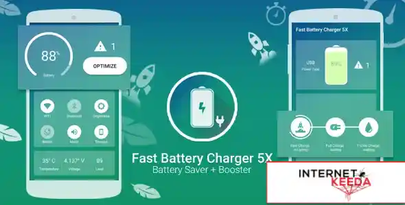 Fast Battery Charger 5x & Battery Saver + Booster With Facebook Audience Network ( AdChoice ) 69376