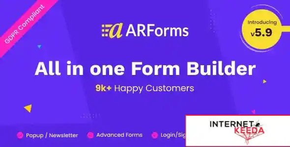 ARForms: Wordpress Contact Form Builder Plugin v5.7 70396