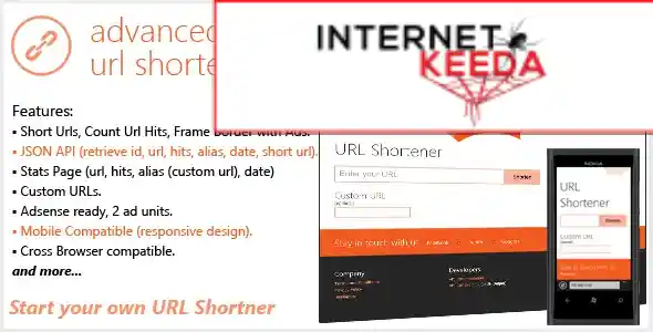 Advanced PHP URL Shortener 69034