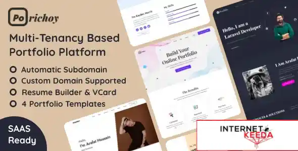 Porichoy - Multitenancy Based Portfolio Builder Platform (SAAS) v1.6 70191
