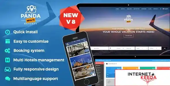 Panda Multi Resorts 8 - Booking CMS for Multi Hotels v8.1.5 70192