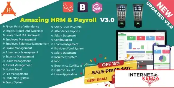 Amazing HRM & Payroll v3.0 70349