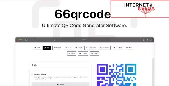 66qrcode - Ultimate QR Code Generator & URL Shortener (SAAS) v5.0.0 70461