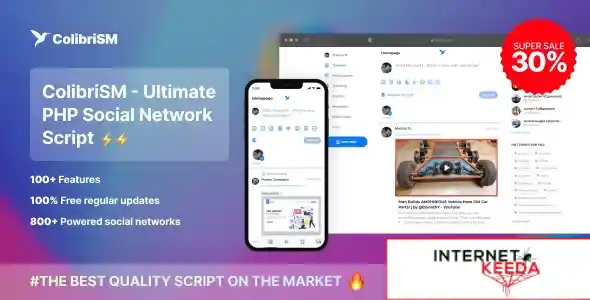 ColibriSM - The Ultimate Social Network PHP Script v1.3.2 70510