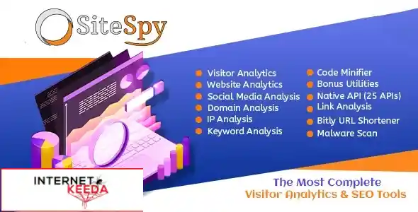 SiteSpy - The Most Complete Visitor Analytics & SEO Tools v7.0 70458