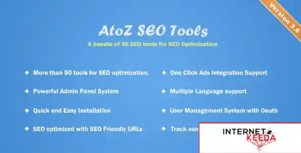 AtoZ SEO Tools - Search Engine Optimization Tools v3.2 70354