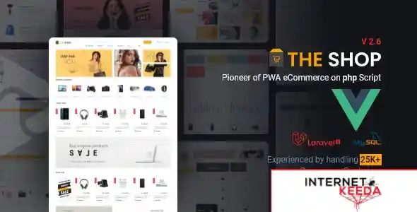 The Shop - PWA eCommerce cms v1.3 70517