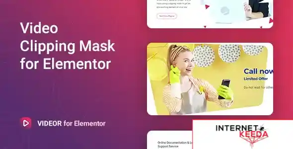 Videor – Video Clipping Mask for Elementor v1.1.0 70333