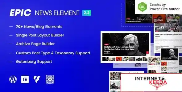 Epic News Elements - News Magazine Blog Element & Blog Add Ons for Elementor & WPBakery Page Builder