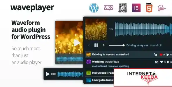 WavePlayer - Waveform Audio Player for WordPress and WooCommerce v3.1.5 69970