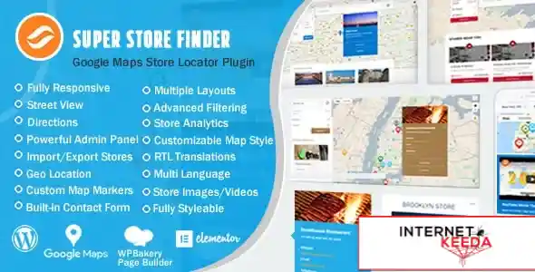 Super Store Finder for WordPress (Google Maps Store Locator) v6.7 70302