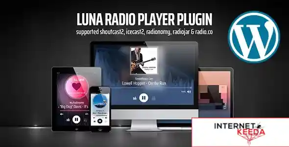 Luna Web Radio Player WordPress Plugin v5.21.04.16 70028