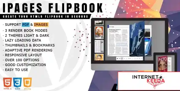 iPages Flipbook For WordPress v1.4.3 70100