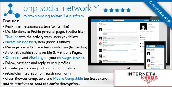 PHP Social Network Platform 69009